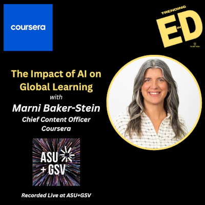 The Influence of AI on World Studying with Marni Baker Stein, Chief Content material Officer, Coursera