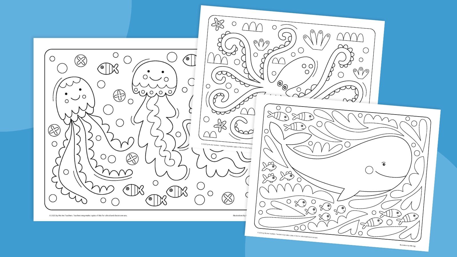Obtain Our Free Ocean Coloring Pages